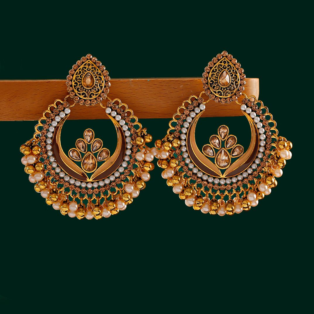 Indian Wedding Supply - 2023 boho indiano jhumka brincos afegão