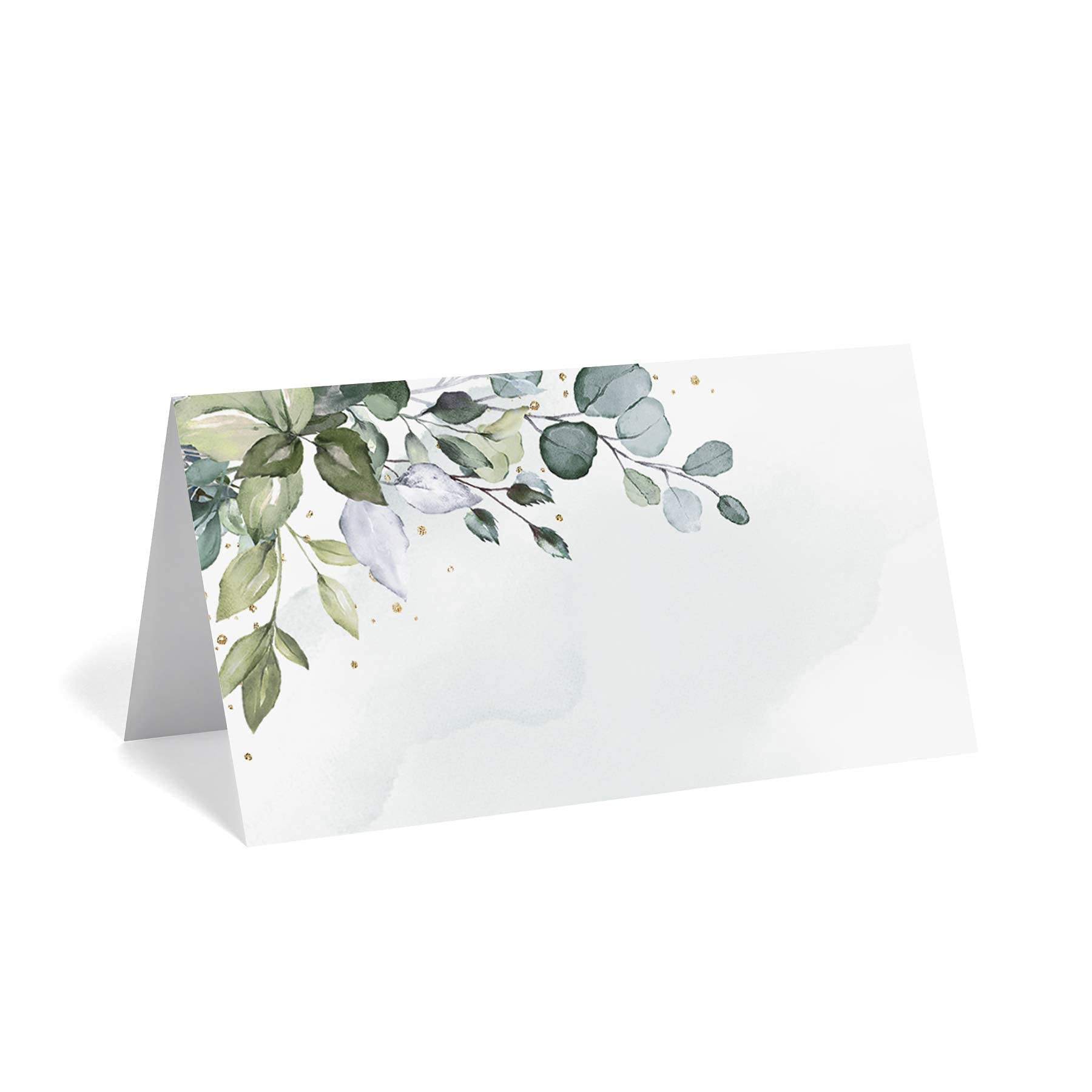 Table Number Gold - Cartões de lugar de casamento ou