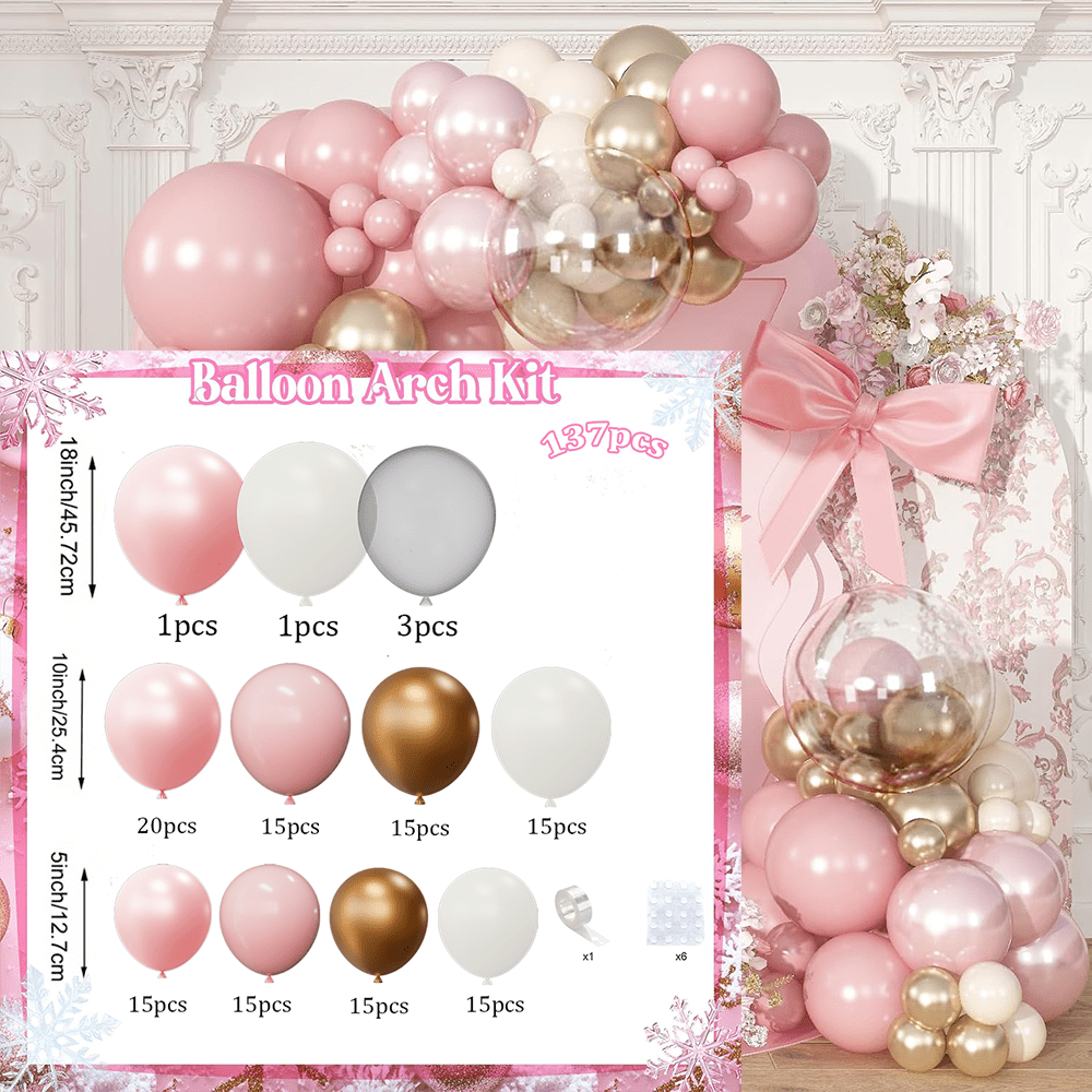 Kit de Arco de Balões de Látex - Wedding Supply Kit avaliação e preço