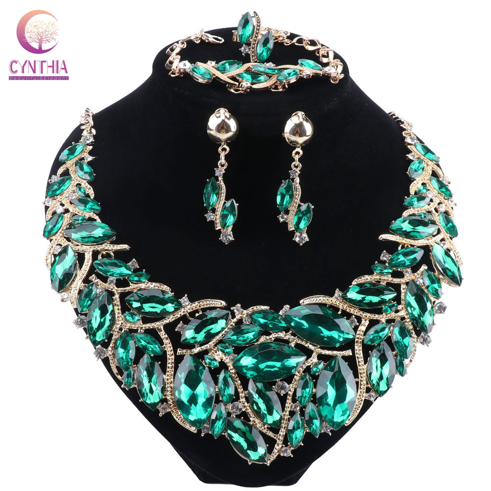 Cynthia luxo cor verde cristal - Indian Wedding Supply avaliação e preço