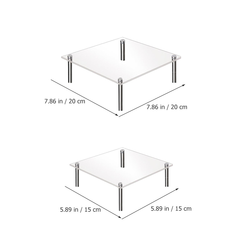 2 Peças de Suporte de Bolo em  - Wedding Support avaliação e preço