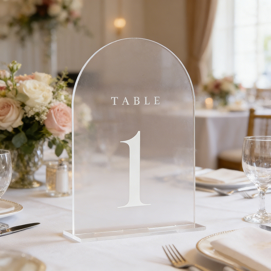 10 Peças de Arco de Acrílico T - Table Number Gold avaliação e preço