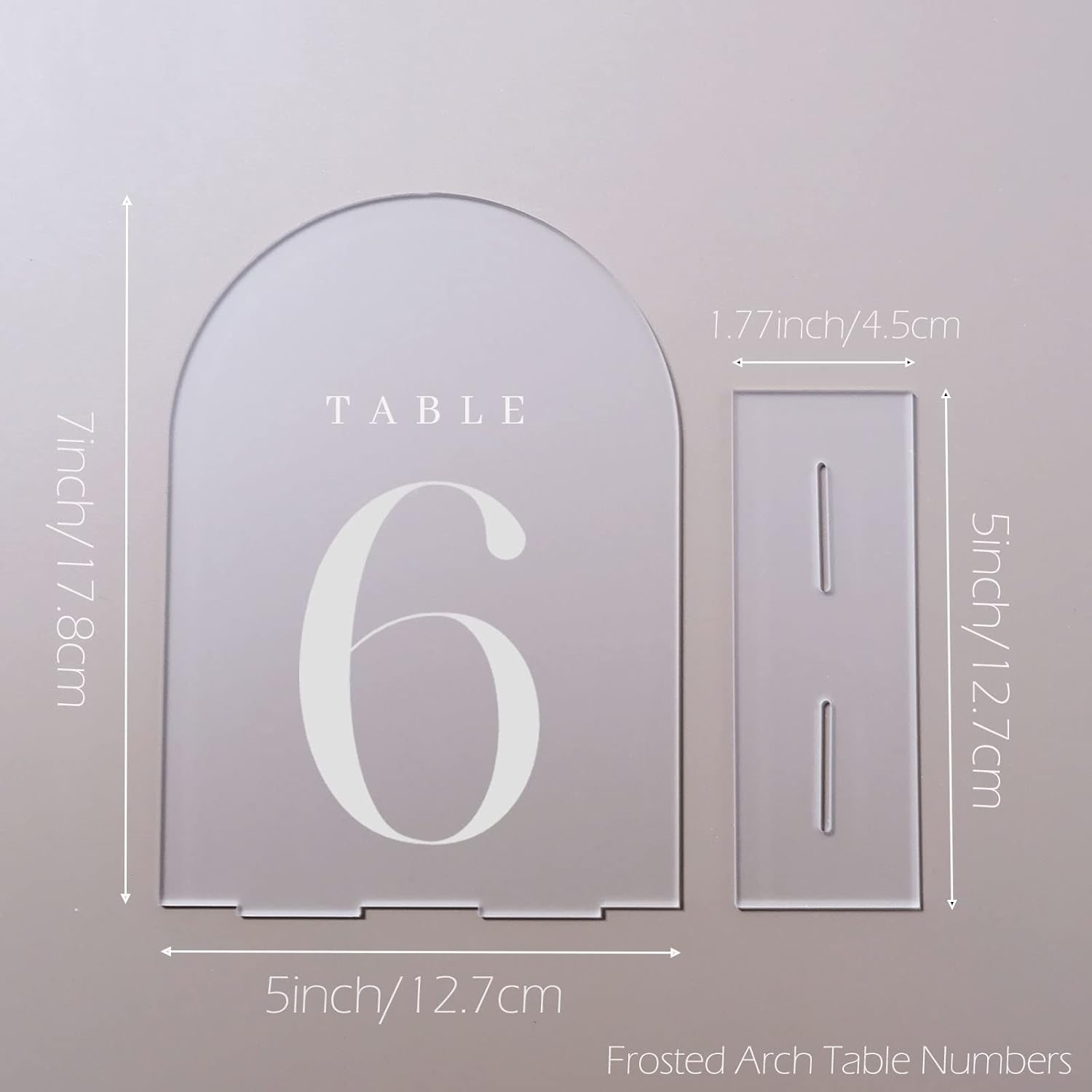 Números de Mesa em Acrílico co - Table Number Gold avaliação e preço