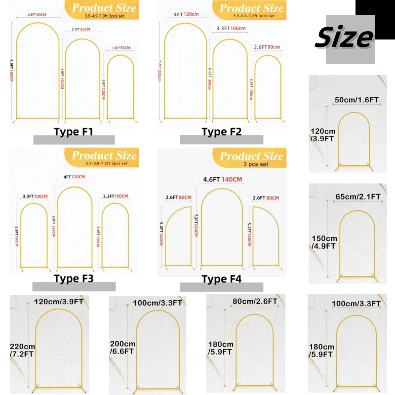 Conjunto de arco de balão de m - Wedding Support avaliação e preço